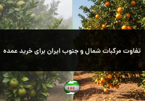 تفاوت مرکبات شمال و جنوب ایران برای خرید عمده